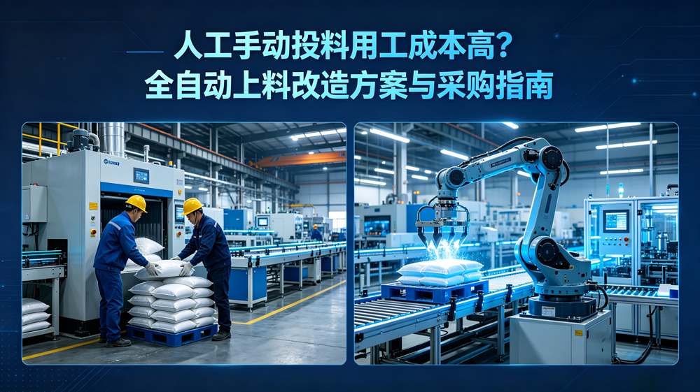 人工手動(dòng)投料用工成本高？全自動(dòng)上料改造方案與采購(gòu)指南
